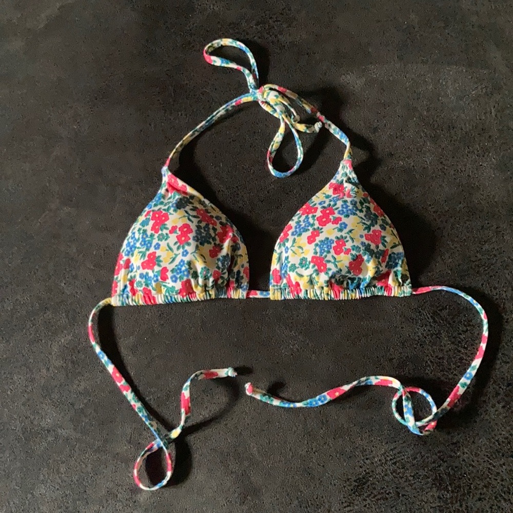 Floral Bikini Top